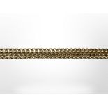 A 9ct yellow gold chain, length 46 cm. CONDITION REPORT: 15.3g.