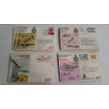 EPHEMERA, commemorative first day covers, mainly aviation, some signed, 81 signatures total, inc.