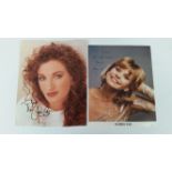 ENTERTAINMENT, signed photograph selection, inc. Jane Seymour, Britt Ekland, Karen Kay, Jean