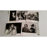 POP MUSIC, original EMI publicity photos, inc. Talking Heads, The Undertones, Level 42, Peter