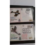 AVIATION, commemorative first day covers, few signed, 12 signatures total, inc. R N Swan, H J