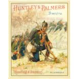 HUNTLEY & PALMER, Soldiers of Various Countries, complete, French, Wolfs retail overstamp to fronts,