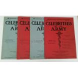 BOER WAR, magazines, Celebrities of the Army, Parts 1-18, green (8) & red covers, G to EX, 18