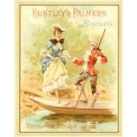 HUNTLEY & PALMER, Watteau, complete, French, VG, 8