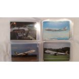 AVIATION, postcards, Boeing 747 collection, EX, 100s