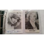 TELEVISION, signed photograph selection, inc. Les Dennis, Su Pollard, Jane Asher, Gene Kelly, June