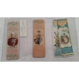 BOOKMARKS, selection, inc. Singer (4), Queen Victoria & Lord Roberts; insurance (10); Caledonian
