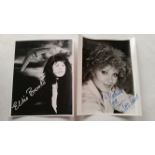 ENTERTAINMENT, signed photograph selection (8), inc. Linda Nolan, Penelope Mackay, Maggie Moore,