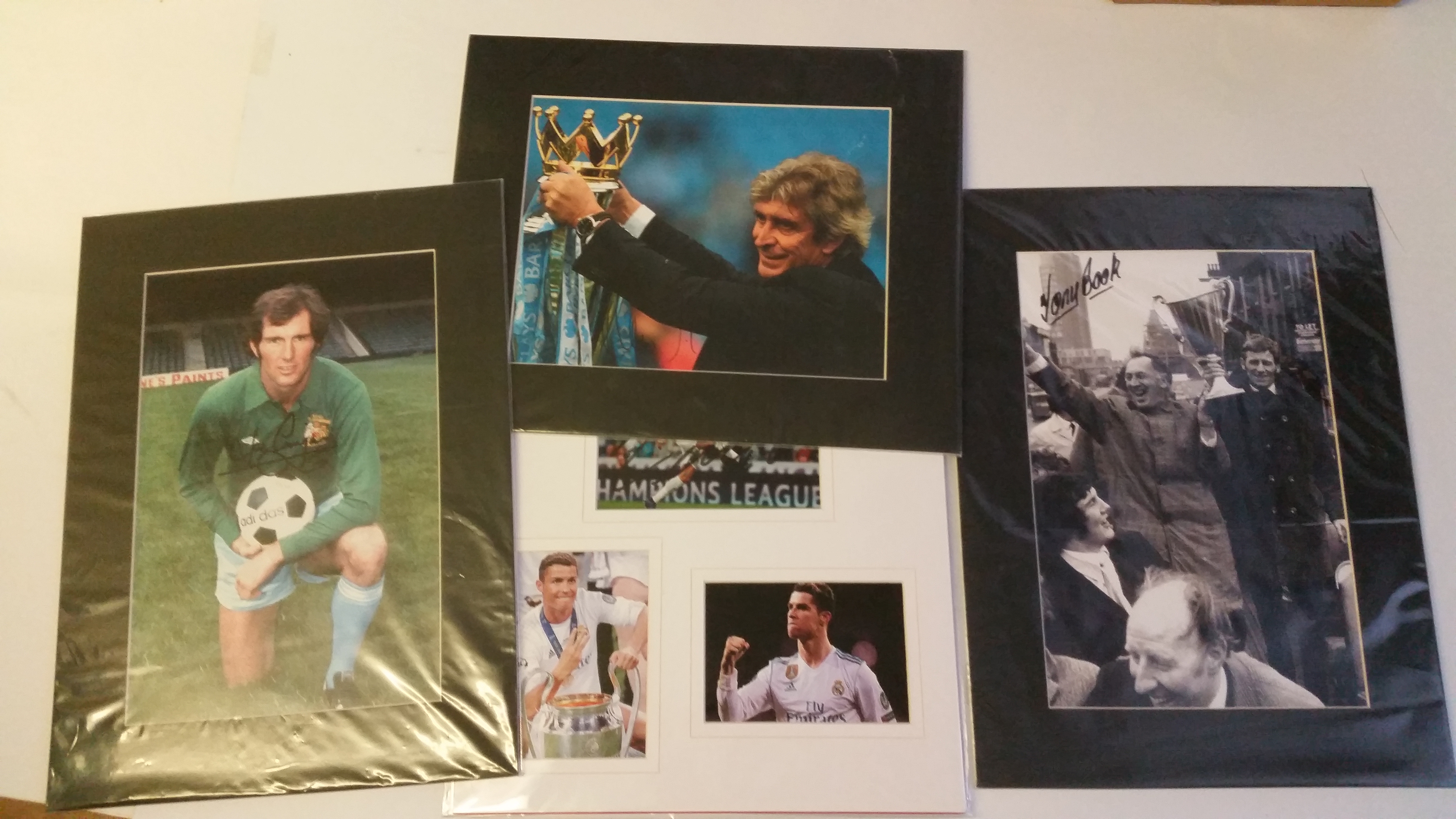 MIXED SPORT, signed album pages, photos, pieces etc., inc. football (20), 1967 Glasgow Celtic (three