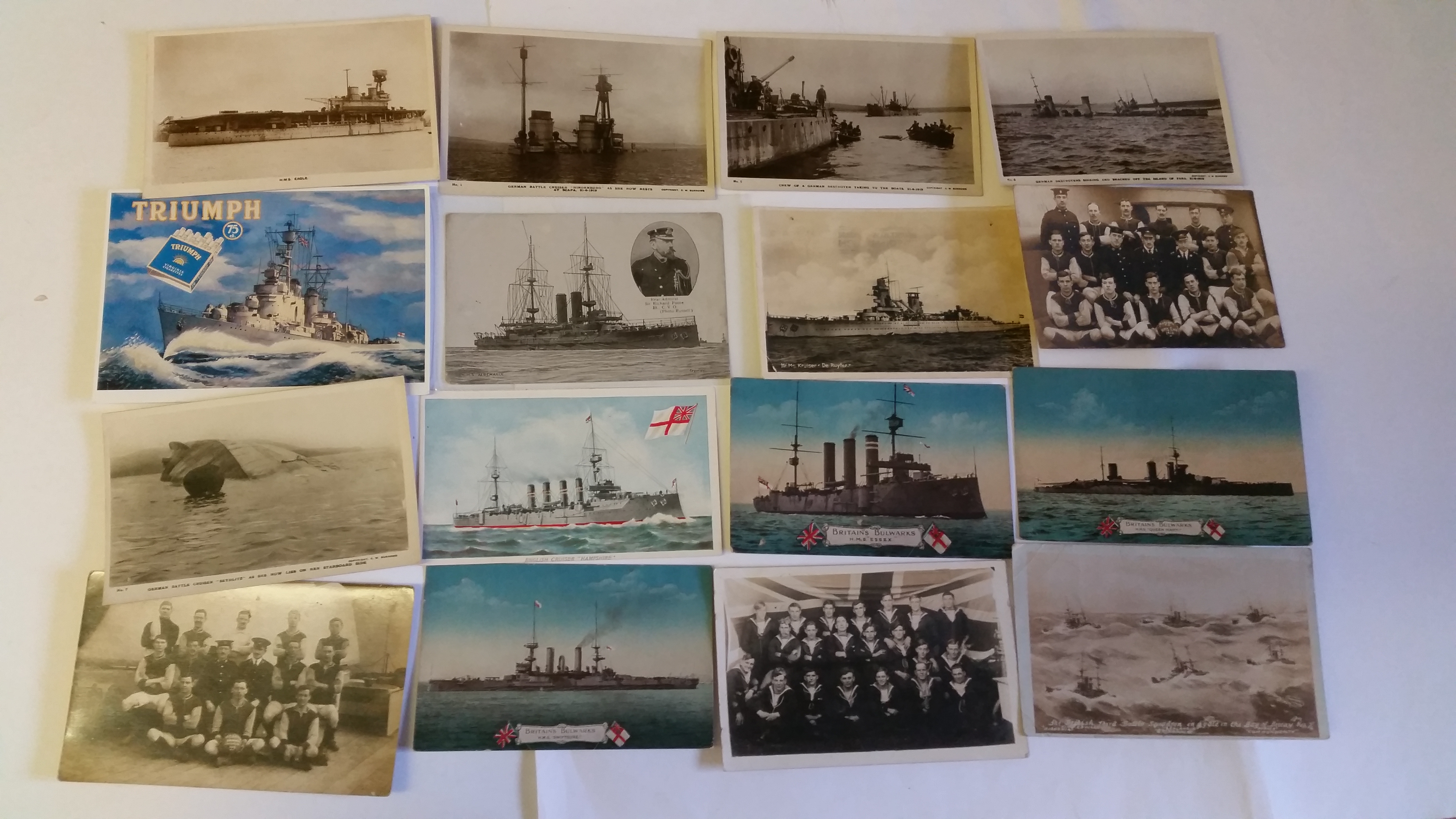 NAVY, postcard selection, inc. Seward, Tuck, Salmon, Faulkner, Johnson & Logan, Mack, Scopes, Gale & - Image 4 of 6