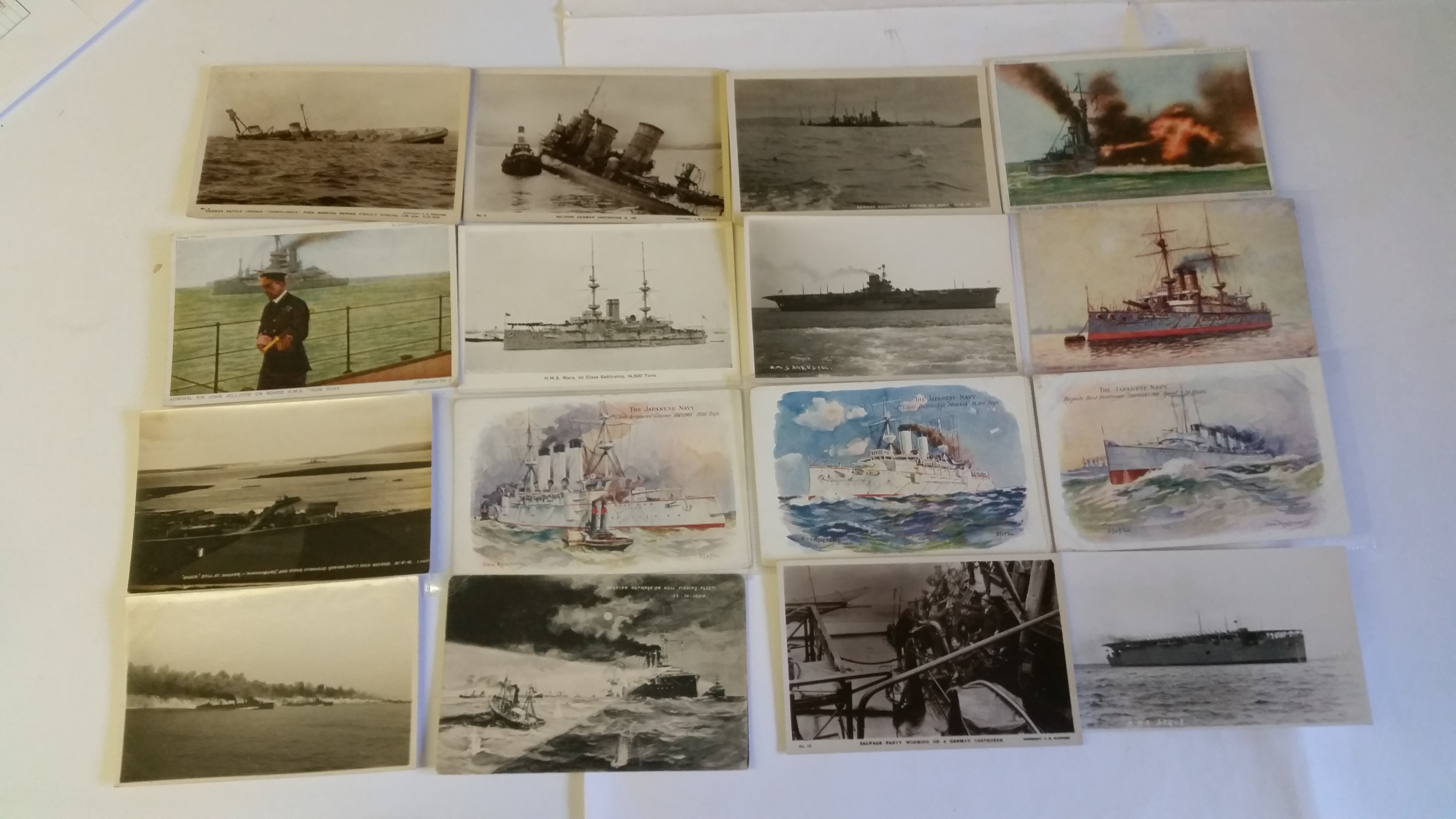 NAVY, postcard selection, inc. Seward, Tuck, Salmon, Faulkner, Johnson & Logan, Mack, Scopes, Gale & - Image 3 of 6