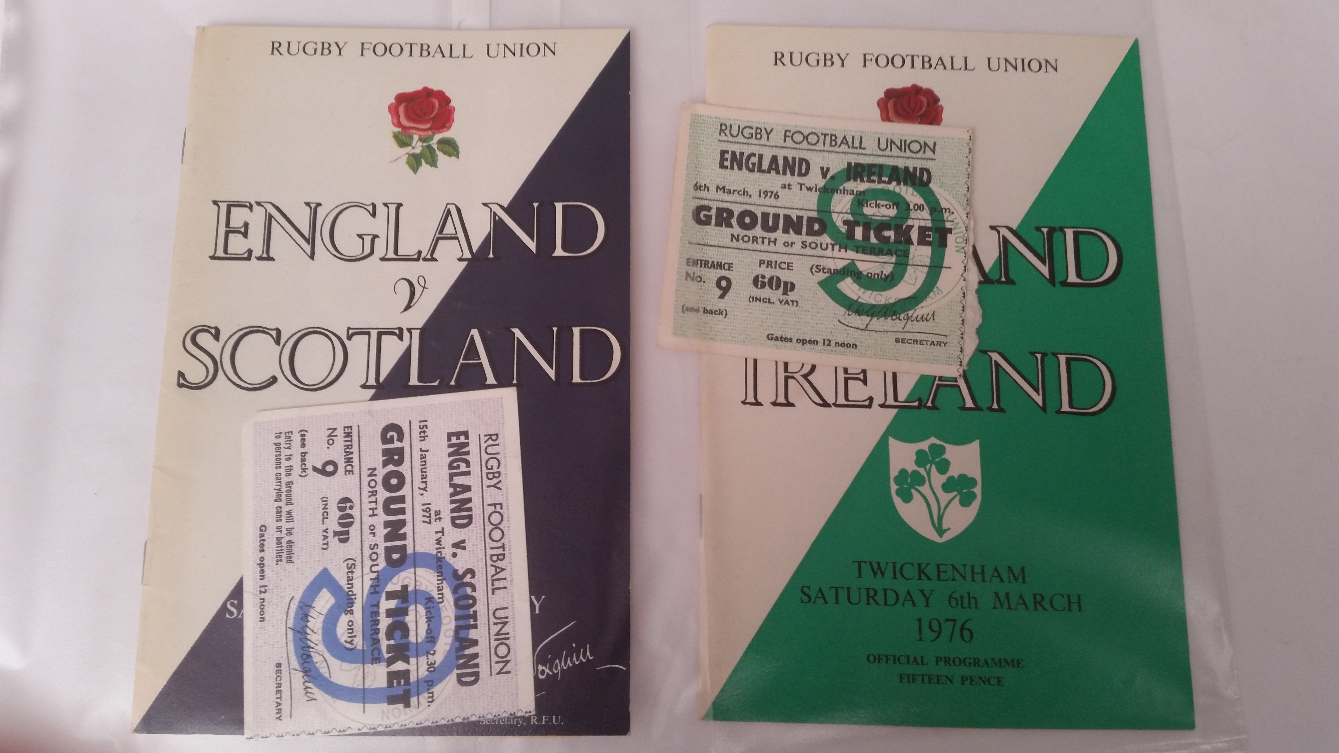 RUGBY, programmes, 1970s-1980s, inc. mainly England, Barbarians, New Zealand, Ireland, Scotland,