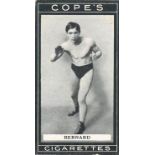 COPE, Boxers (26-50), complete, inc. no. 37 Jack Johnson, some scuffing to black edges, FR to VG,