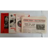 FOOTBALL, Manchester United Maltese publications, inc. Echoes from Old Trafford, vol 1 no 1 to vol 1