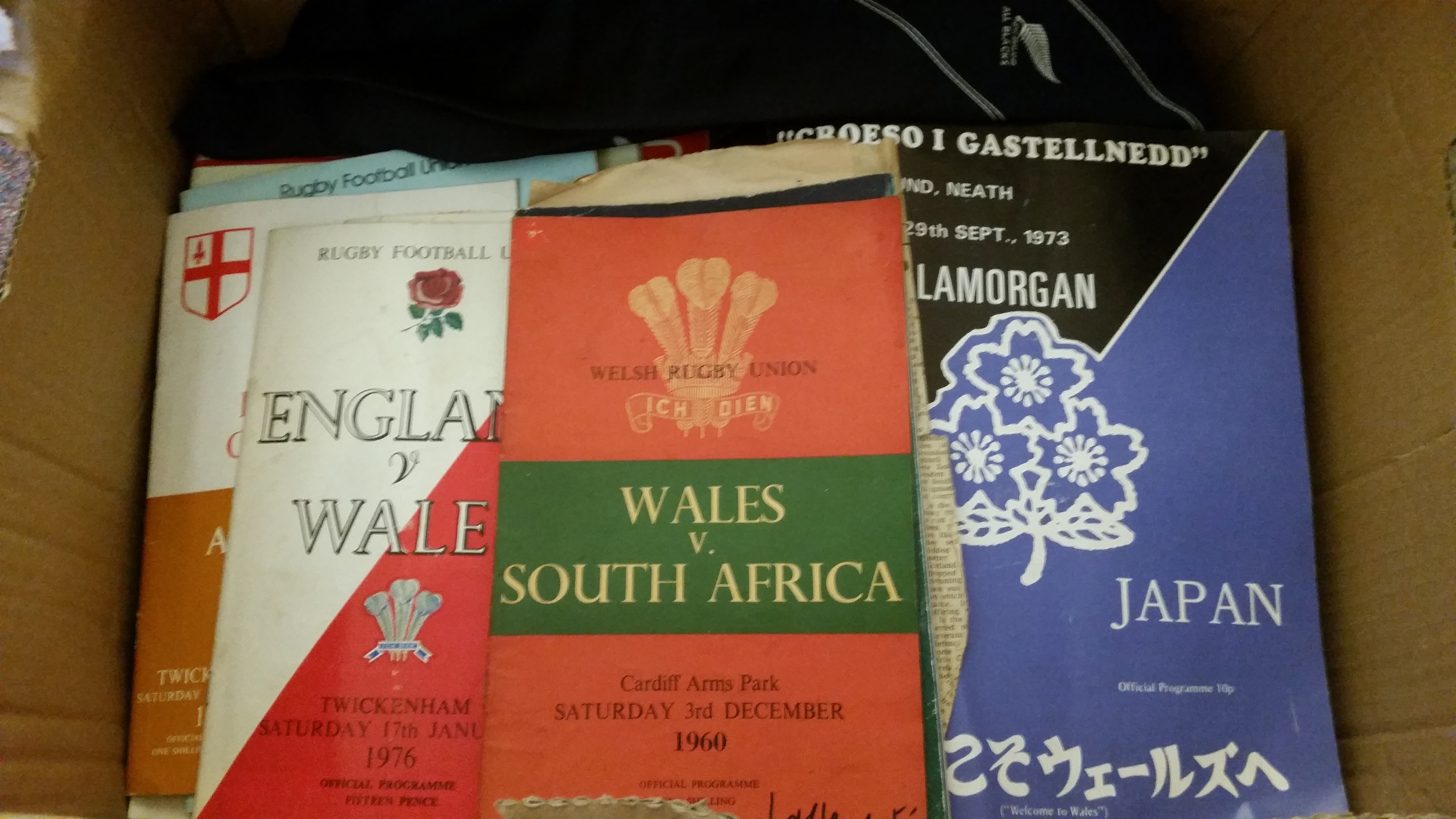 RUGBY UNION, selection, inc. programmes for Internationals (36), Scotland v Australia 1968, Wales