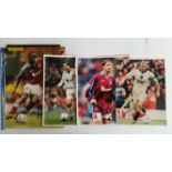 FOOTBALL, West Ham player autographs, magazine & glossy photographs, inc. Rio Ferdinand, Travis