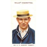 WILLS, Cricketers (1908), complete, small S, G to VG, 50
