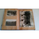 RUGBY UNION, James Butler personal scrapbook, covering 1939-42, Yale University rugby union 7
