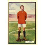 THOMSON, Coloured Photos of Star Footballers, complete, large, G to VG, 12