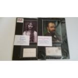 CLASSICAL MUSIC, signed cards etc., inc. Charles Gounod, Kirsten Flagstad, Leopold Stokowski,