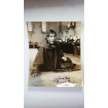 CINEMA, signed photo by Michael Gough, full-length in character on stage, 8 x 10, EX