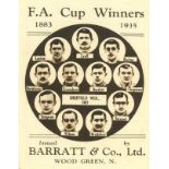 BARRATT, F.A. Cup Winners, nos. 23-25, 33 & 34, VG, 5