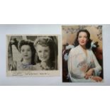 CINEMA, signed selection, inc. Maureen O'Hara, FoH from Spanish Main; Dorothy Lamour, magazine