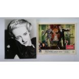 CINEMA, signed selection, inc. James Cagney, FoH from The Seven Little Foys; Bette Davis, photo (8 x
