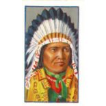 PHILLIPS, Red Indians, complete, creased (1), otherwise G to VG, 25