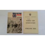 FOOTBALL, 1966 World Cup signed selection, inc. information booklet signed by Gordon Banks & FA