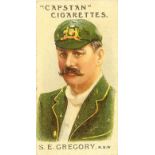 WILLS, Prominent Australian and English Cricketers, 1st series, complete, Australian issue, FR to