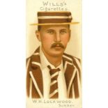 MIXED, part sets & odds, mainly football & cricket, inc. Wills Cricketers 1901, 1908; Smith,