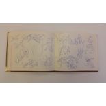 FOOTBALL, autograph book, early 2000s, inc. Sam Allardyce, Leroy Lita, Brian Laws, Paul