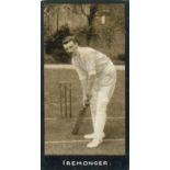 F. J. SMITH, Cricketers, 1st series, some have heavy chipping black edges, creasing, grubby, FR to