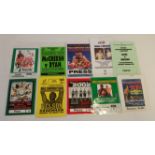 BOXING, accreditation passes, many Frank Warren, inc. World, European & Commonwealth Championship