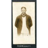 F. J. SMITH, Cricketers, 2nd series, paper loss on back (1), FR to G, 20