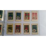 BDV, silks, complete (4), all Clan Tartans, inc. small sized M65, small sized anon M49, large