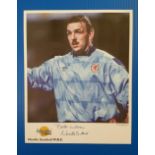 FOOTBALL, Neville Southall Everton & Wales, colour Autograph editions 10x8 photograph nicely