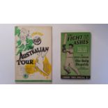 CRICKET, booklet selection, inc. A Concise History of Cricket by S H Butler 1946, Cricket