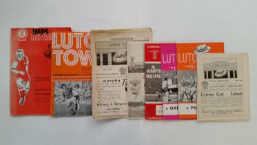 FOOTBALL, mixed programme selection, 1950s-70s, inc. Luton Town, Northampton Town, Liverpool,