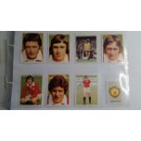 PANINI, Top Sellers, 1970s, Manchester United, inc. Football 75 (15), Football 76 (16), Football