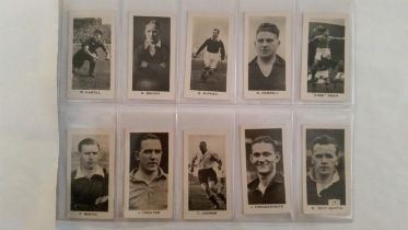 SINCLAIR, English & Scottish Football Stars, complete, inc. no. 15 Dixie Dean, a.m.r. (1), corner