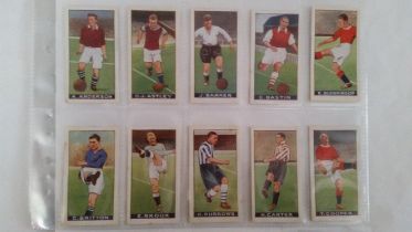 AMALGAMATED PRESS, Football Fame Series, complete, inc. Dixie Dean, a few stains to reverse, G to