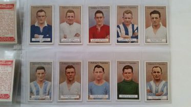 GALLAHER, Footballers red back, complete (numbers 51 to 100), inc. no. 52 Dixie Dean, G to VG, 50