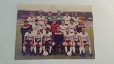 FOOTBALL, Notts County signed selection, 1980s, inc. team photo (some to reverse) signed by Jimmy