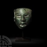 Prehispanic Mayan Jade Mask