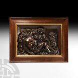 Copper La Pieta Plaque