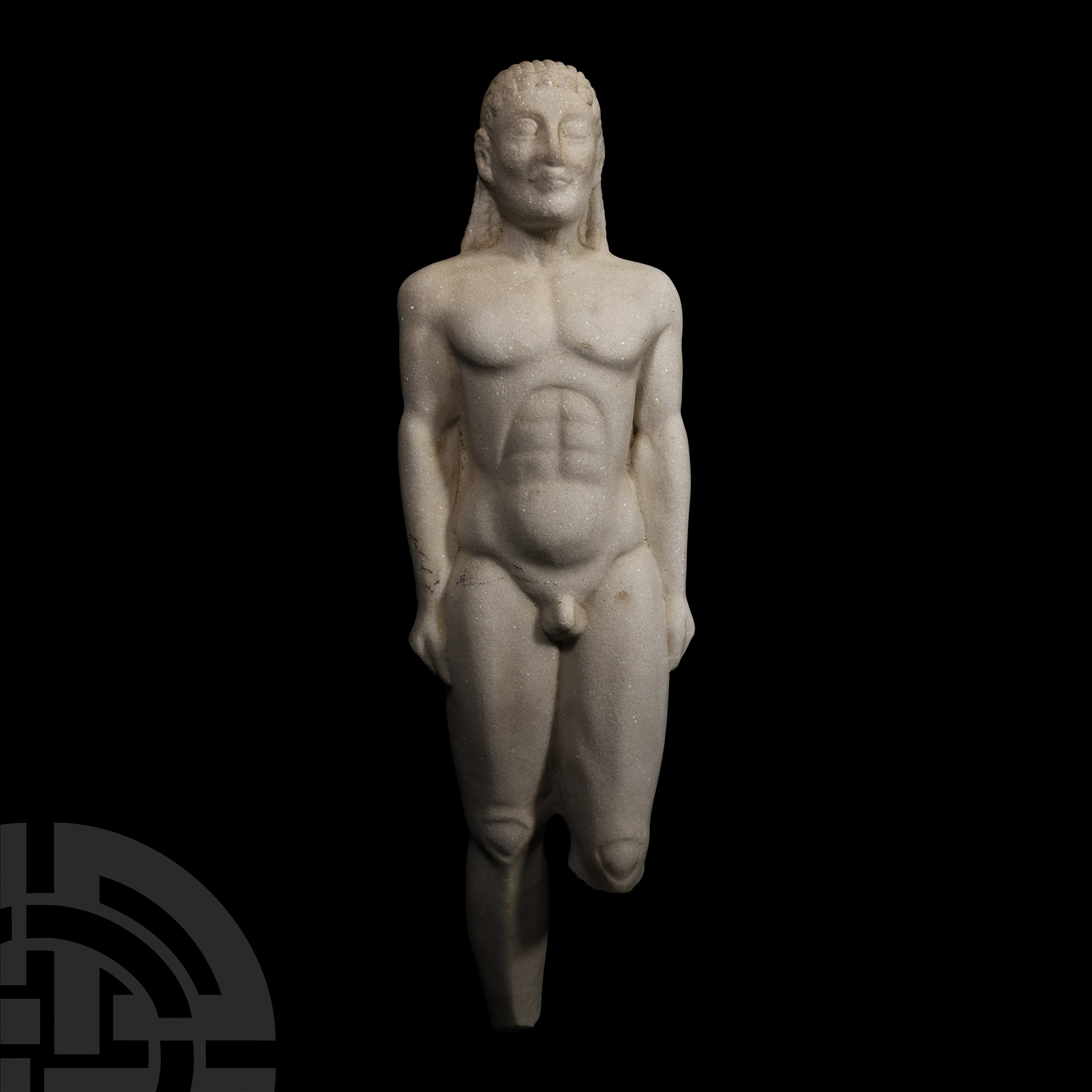 Marble Archaic Kouros Statue