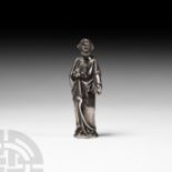 Post Medieval Silver Apostle Peter Statuette