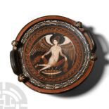 Large Greek Apulian Platter with Eros